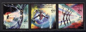 LIBYA - 1985 - Evacuation of Forces - Perf 3v Set - Mint Never Hinged