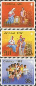 Fiji 1982 SG647-649 Christmas set MNH