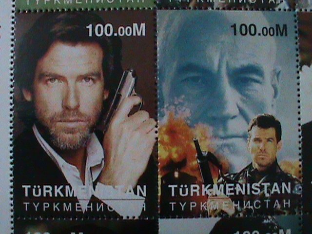 ​TURKMENISTAN- WORLD FAMOUS PERSONS OF 20TH CENTURY-MNH SHEET, VF HARD TO FIND