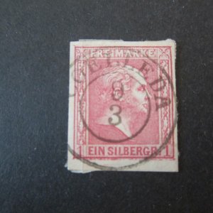 Germany Prussia 1857 Sc 6 FU