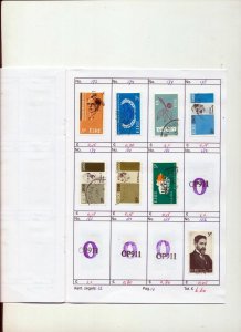 Ireland Mid/Modern Used On Approval Pages(Apprx 120 Items) ZZ 609