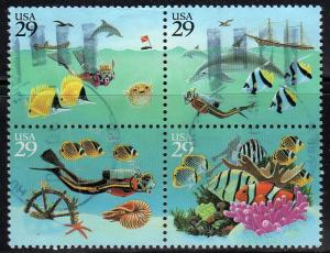 United States 2866a - Used - Wonders of the Sea (cv $1.50)
