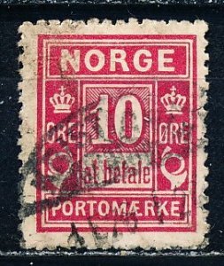 Norway #J3 Single Used