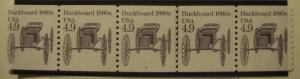 Scott 2124, 4.9 cent Buckboard, PNC5 #4, MNH Transportation Beauty