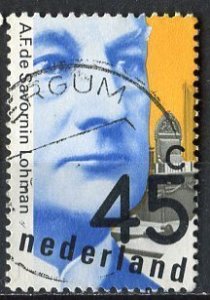 Netherlands 1980: Sc. # 594; Used Single Stamp