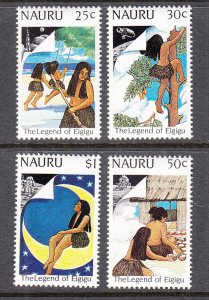 Nauru 364-367 MNH VF