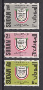 Sudan Scott #338-340 MNH