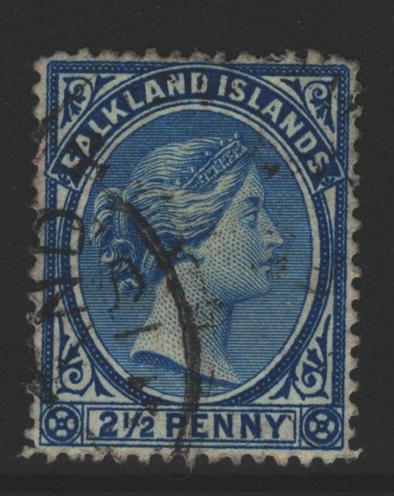 Falkland Islands Sc#14 Used