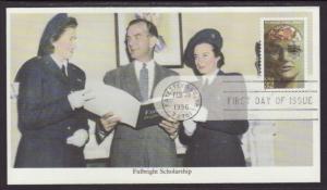 US 3065 Fulbright Scholarship 1996 Mystic U/A FDC