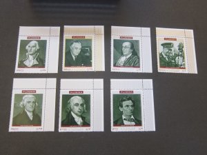 Fujeira 1970 US Presidents MNH