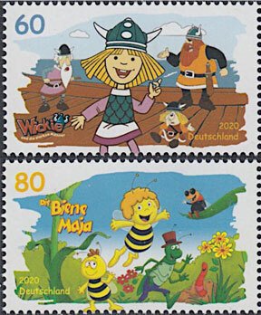 Scott #3192-3 Cartoon Charactors MNH