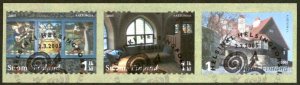 Finland Sc# 1233 FD Cancel Strip/3 2005 Hvittrask