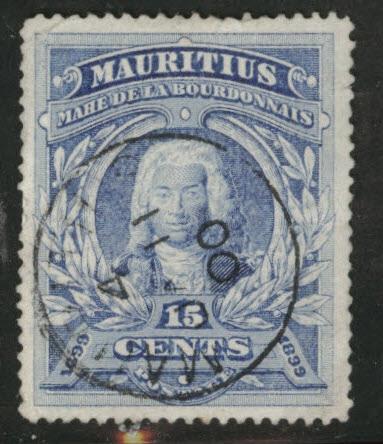 Mauritius Scott 115 used 1899 stamp CV$5 nice cancel