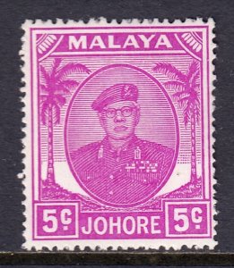 Malaya (Johore) - Scott #134 - MH - SCV $1.25