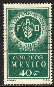 MEXICO 973 FAO, International Rice Year. Used. VF. (296)