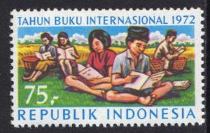 Indonesia   #818  MNH  1972  International book year