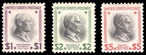 U.S. 1938 PRES. ISSUE 832-34  Mint (ID # 90907)