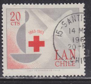 Chile C249 Centenary of the International Red Cross 1963