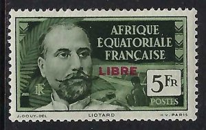 French Equatorial Africa 120 MOG Q427