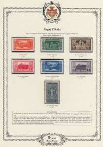 Italy Regno - Sassone n.262-268 cv 170$ MNH**