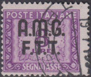 Italy Trieste A (AMG-FTT) - Segnatasse Sassone n.11 used cv 420$