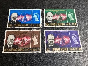 Hong Kong Scott 225-28 Used