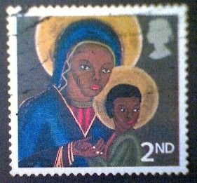 Great Britain, Scott #2328, used(o), 2005,  Madonna and Child, 2nd