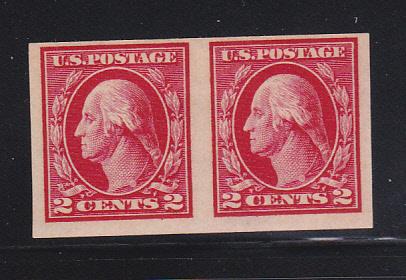 United States 409 Pair MH George Washington (C)