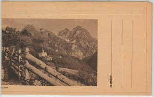 65556 - GERMANY  - Postal History - FELDPOST Field mail COVER -  MOUNTAINS