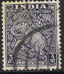 India #207 Ajanta Panel Used