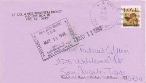 United States Fleet Post Office 32c Cherub Love 1998 U.S. Navy, FPO AE 09421 ...