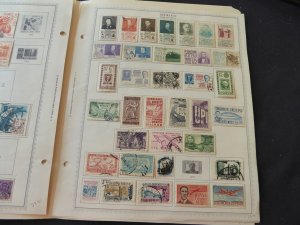 Mexico 1940-1956 Stamp Collection on Album Pages