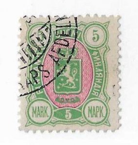 Finland Sc #44  5m  used VF