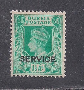 BURMA SC# O19  FVF/MOG