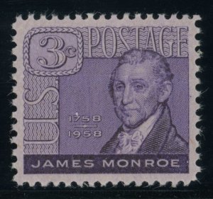 US Stamp #1105 James Monroe 3c - PSE Cert - SUPERB 98 - MNH - SMQ $75.00