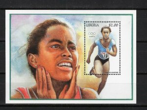 Liberia 1996 MNH Stamps Souvenir Sheet Scott 1230 Sport Olympic Games Medals