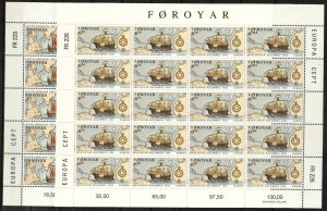 Faroe Islands Stamp 236-237  - 92 Europa-Discovery of America