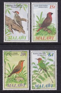 Malawi 470-473 Birds MNH VF