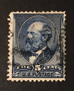 United States, US Sc. #216, used CV $17.50