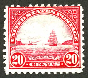 U.S. #698 MINT NG NH