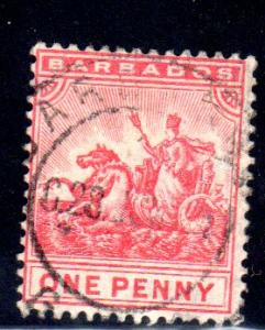 Barbados #72 used--SPECIAL SHIPPING RATE