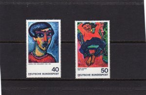 Germany 1974 Impressionists MNH