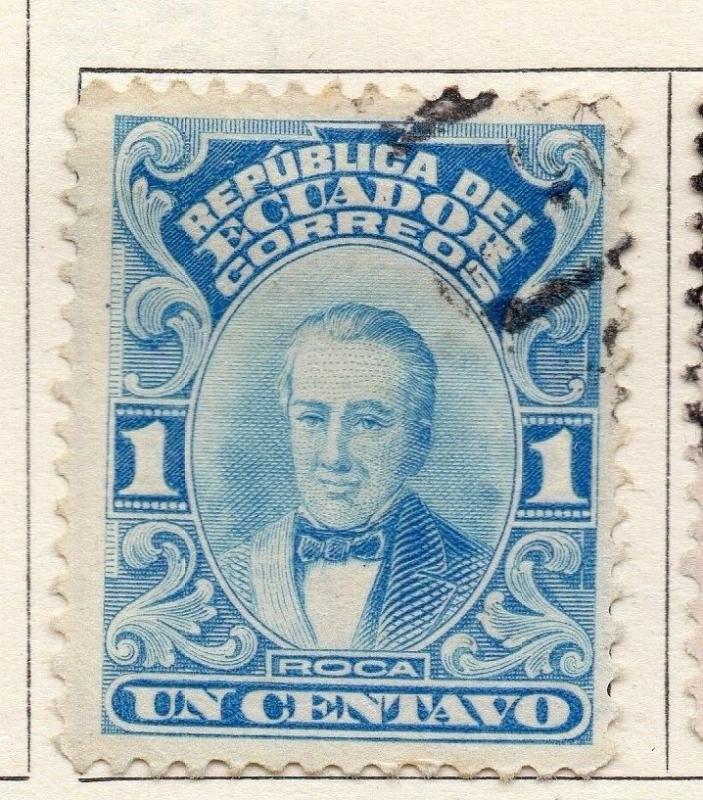 Ecuador 1925-27 Early Issue Fine Used 1c. 134206