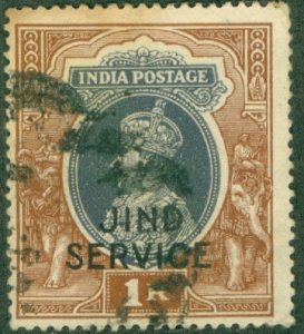 INDIAN STATE-JIND O72 USED (RL) 4736 CV $85.00 BIN $31.50