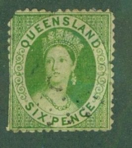 QUEENSLAND 40a USED CV $8.50 BIN $3.50