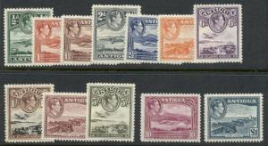 ANTIGUA #84-95, Complete set, og, LH, VF, Scott $71.30