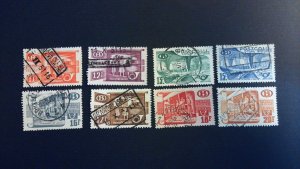 Belgium Sc# Q328-Q335 Complete Set Used