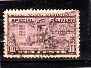 #E15 10 CENT SPECIAL DELIVERY F-VF USED a