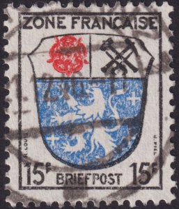 Germany French Zone 1945-1946 #4N1 - 4N13 vf u