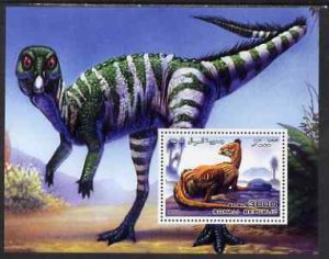 SOMALIA - 2002 - Dinosaurs #8 - Perf Souv Sheet - M N H - Private Issue